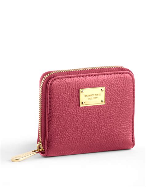 michael kors small wallet red|Michael Kors red shoulder bag.